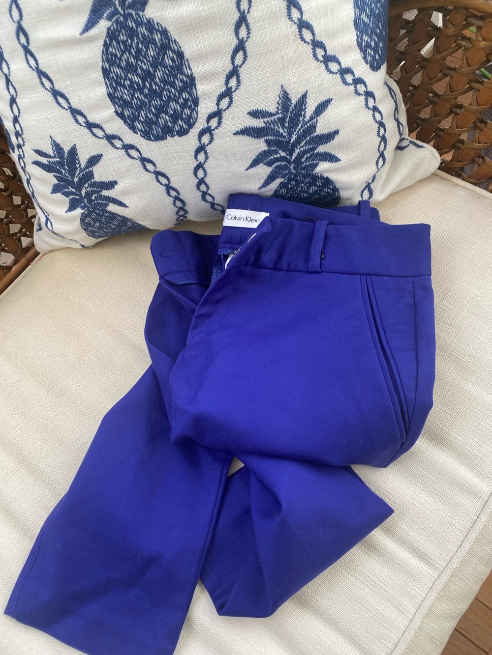 Calvin Klein Vibrant purple Trousers